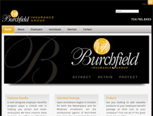 Tablet Screenshot of burchfieldinsurance.com